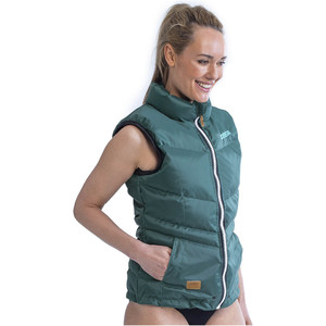 2022 Jobe 50n Bodywarmer Para Mujer 244920022 - Verde Azulado Oscuro